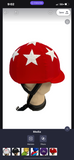 Racer Stars Helmet Cover