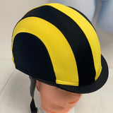 Racer 2 tone Helmet Covers Striped