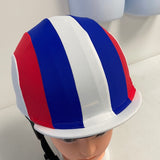 Racer 2 tone Helmet Covers Striped