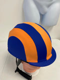 Racer 2 tone Helmet Covers Striped