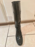 Racer Vinyl Tall QH Race Boot- Wide Top