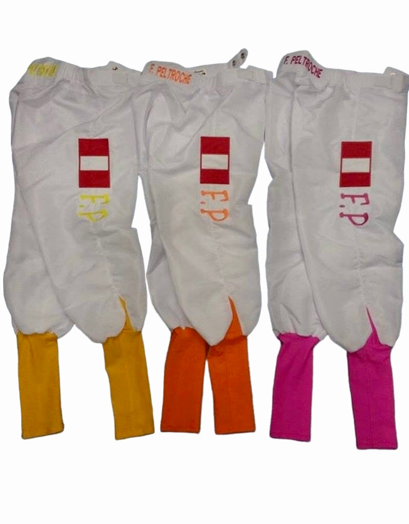 Racer Pants with color Leggings/Name on leg  Custom Ordered