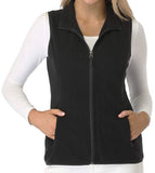 Embroidered Ladies Vest Polar Fleece