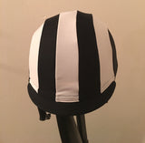 Racer 2 tone Helmet Covers Striped