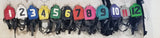 Racer Number Racing Covers Set of 13