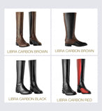 DG Libra CARBON/  Brown Leather Gallop Boot🇮🇹
