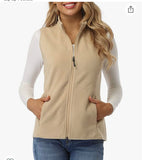 Embroidered Ladies Vest Polar Fleece