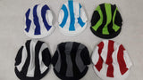 Racer 2 tone Helmet Covers Striped