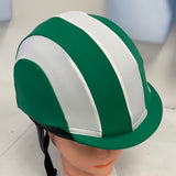 Racer 2 tone Helmet Covers Striped