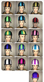 Racer 2 tone Helmet Covers Striped