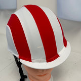Racer 2 tone Helmet Covers Striped