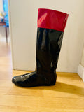 Racer Vinyl Tall QH Race Boot- Wide Top