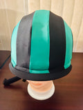 Racer 2 tone Helmet Covers Striped