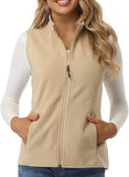 Embroidered Ladies Vest Polar Fleece