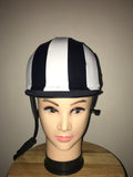 Racer 2 tone Helmet Covers Striped
