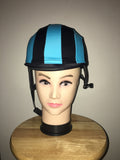 Racer 2 tone Helmet Covers Striped