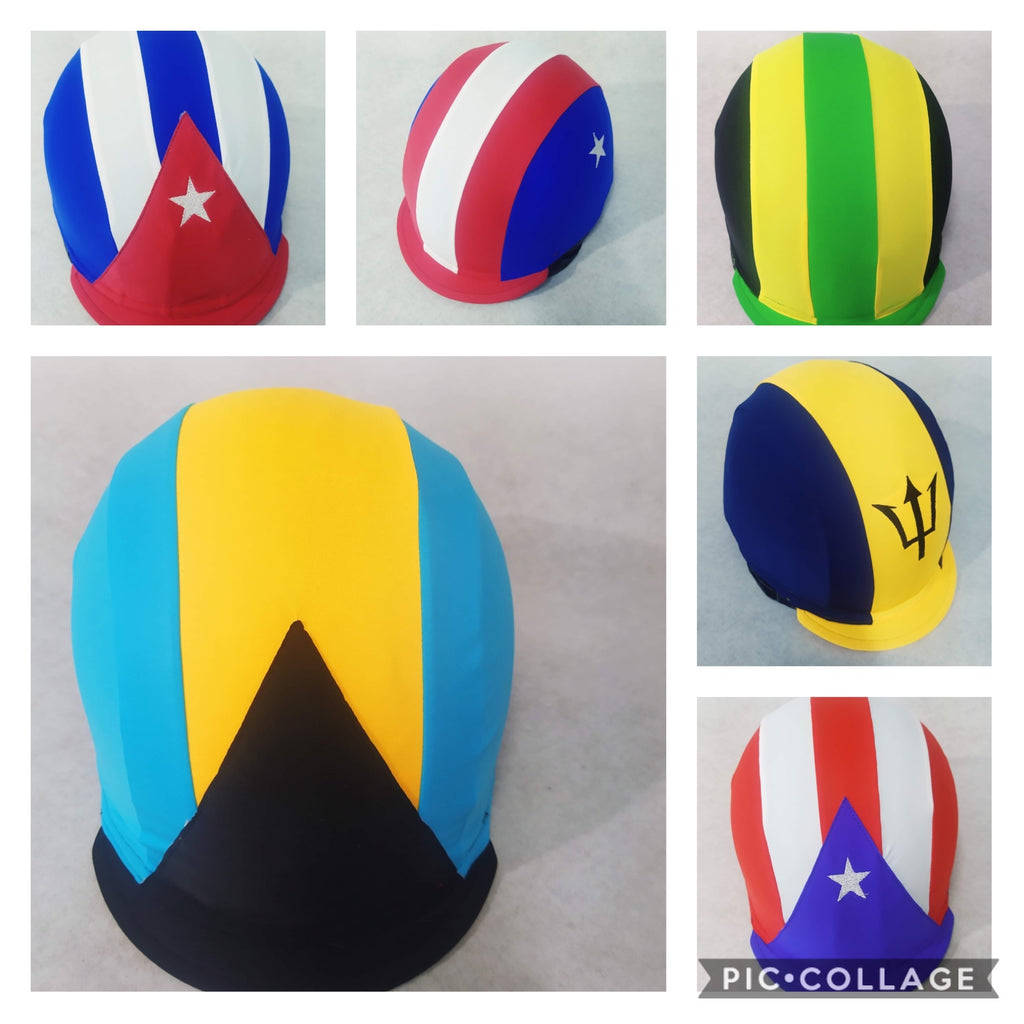Racer Custom Made Country Helmet Cover