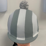 Racer 2 tone Helmet Covers Striped