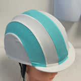 Racer 2 tone Helmet Covers Striped