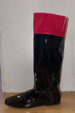 Racer Vinyl Tall QH Race Boot- Wide Top