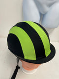 Racer 2 tone Helmet Covers Striped