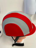 Racer Multi tone Helmet Covers Striped