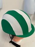 Racer 2 tone Helmet Covers Striped