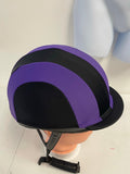 Racer 2 tone Helmet Covers Striped