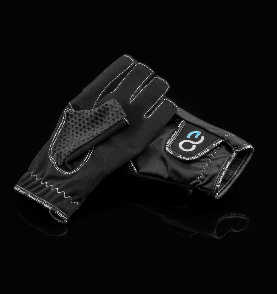 Riding gloves by American Equus Cool-Flow Fingerless